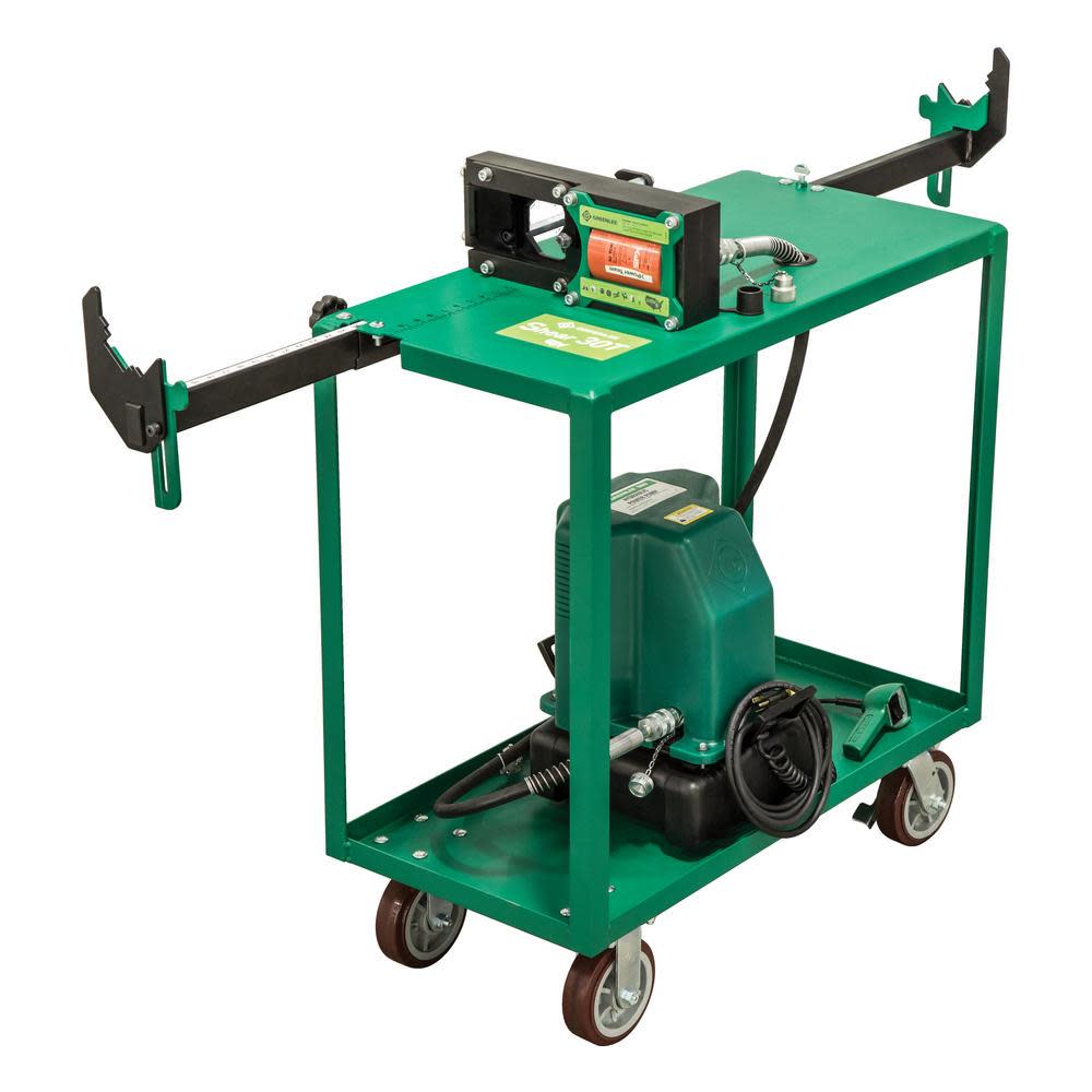Greenlee 30T Shearing Station Kit with 980 Electric Pump, No Dies Included - Mycitystee