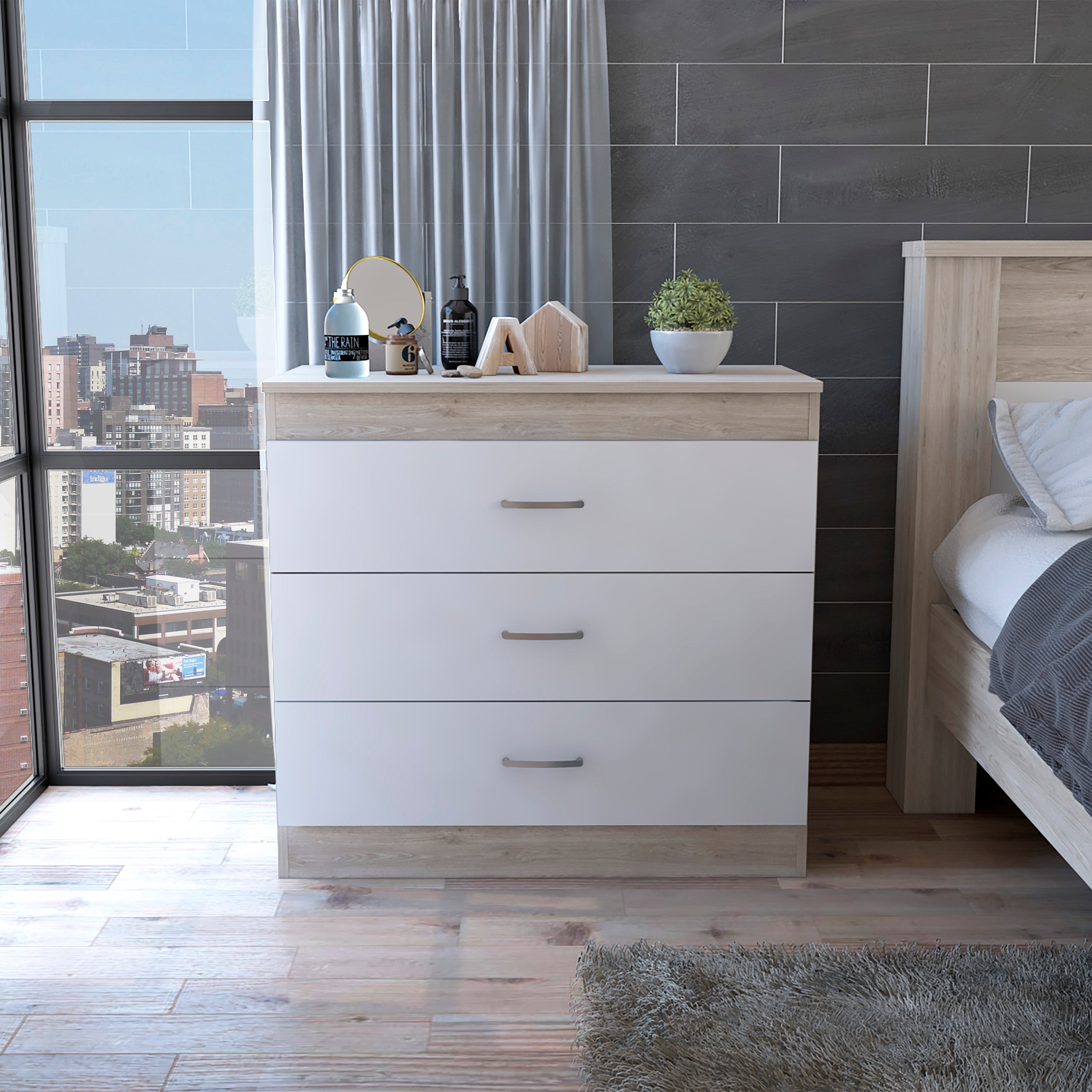 Cambridge Dresser with 3 Drawers - - 34235881 - Mycitystee