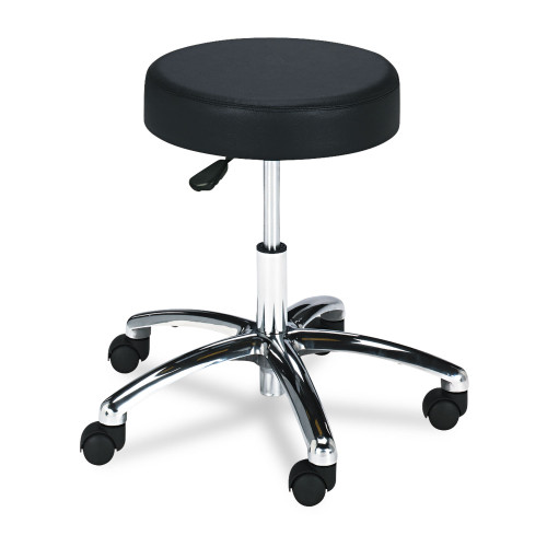 Safco Pneumatic Lab Stool， Backless， Supports Up to 250 lb， 17