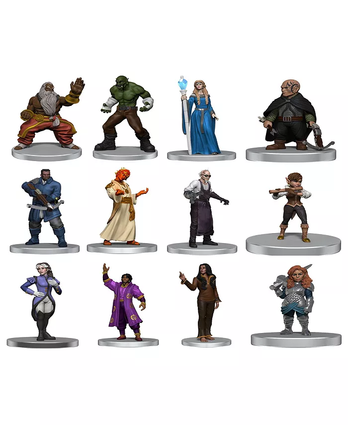 WizKids Games Critical Role NPCs of Tal'Dorei Pre-Painted Miniatures Set， 12 Piece - Mycitystee