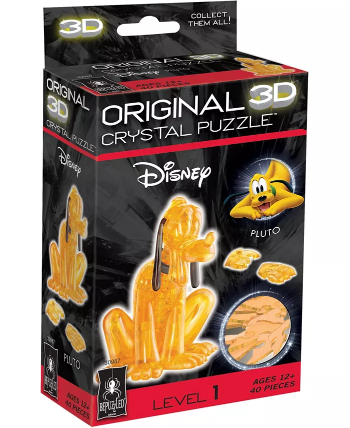 BePuzzled 3D Crystal Puzzle - Disney Pluto - Mycitystee