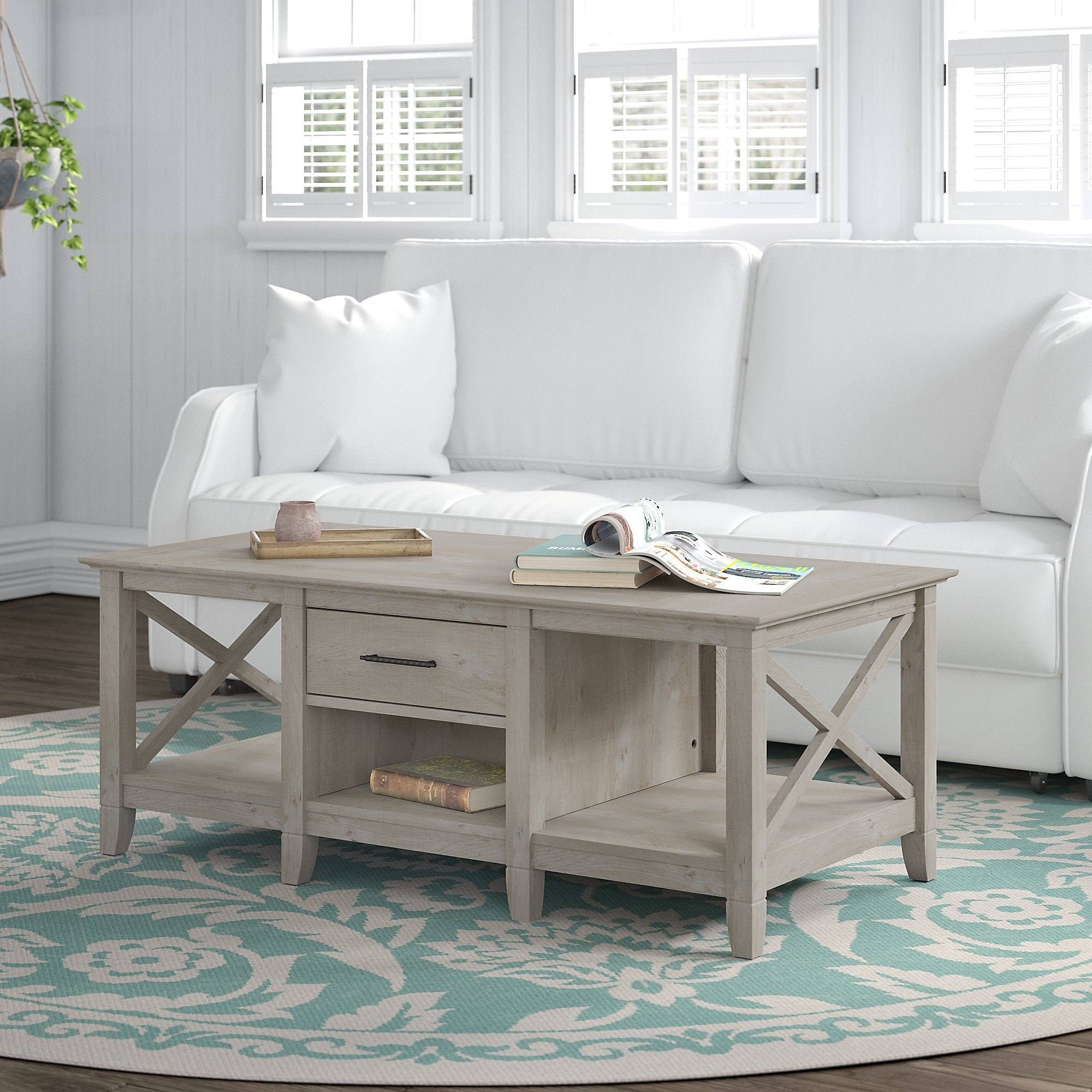 Coffee Table with Storage - Mycitystee
