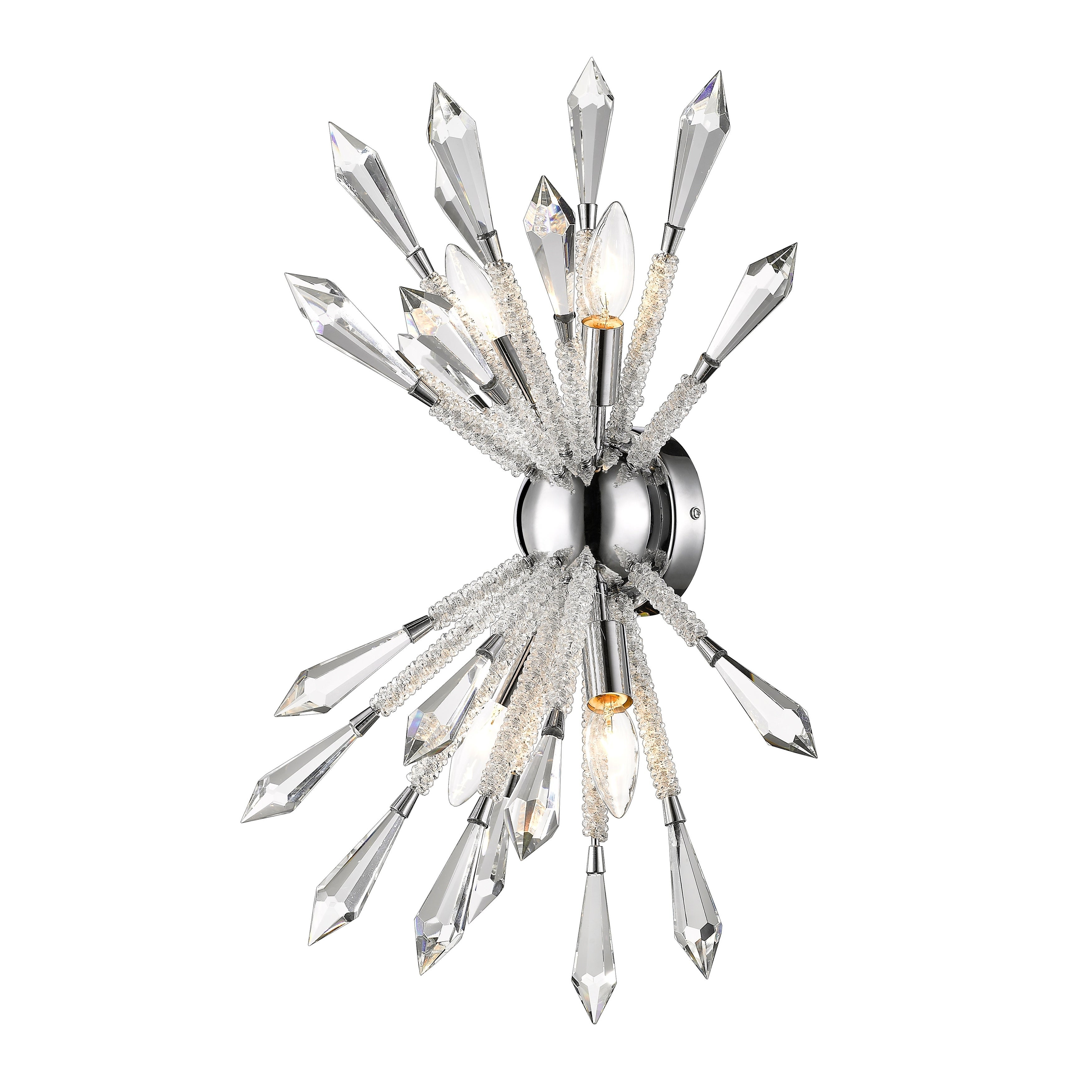 Avery Home Lighting Soleia Chrome 4-light Wall Sconce - Mycitystee