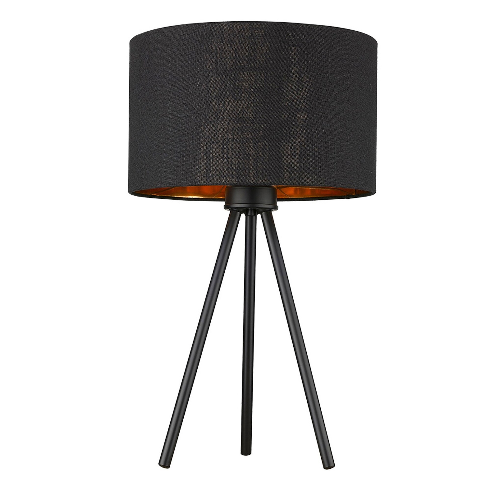 Morenci 1-Light Matte Black Table Lamp - Mycitystee