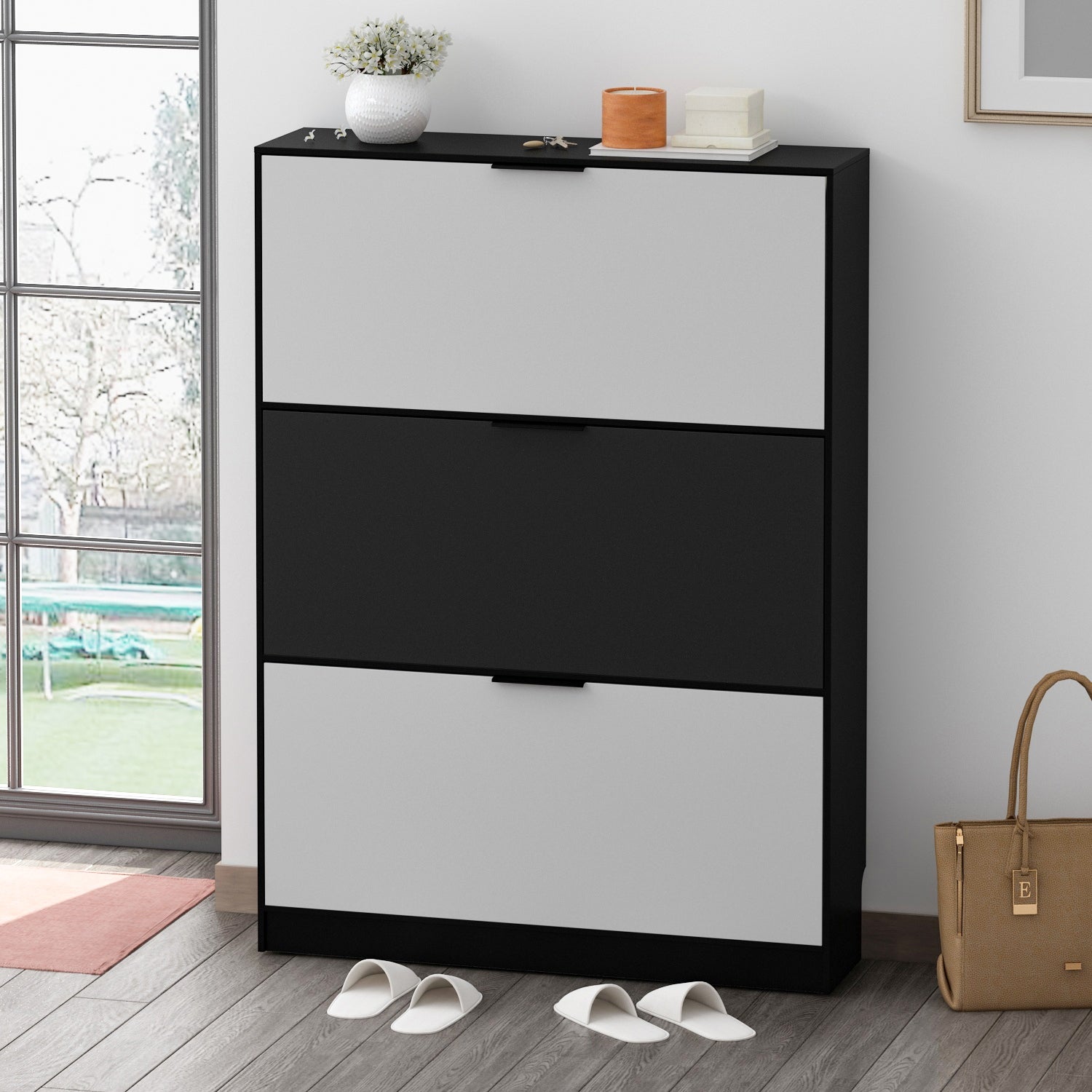 3-Tier Shoe Storage Cabinet - - 34181354 - Mycitystee