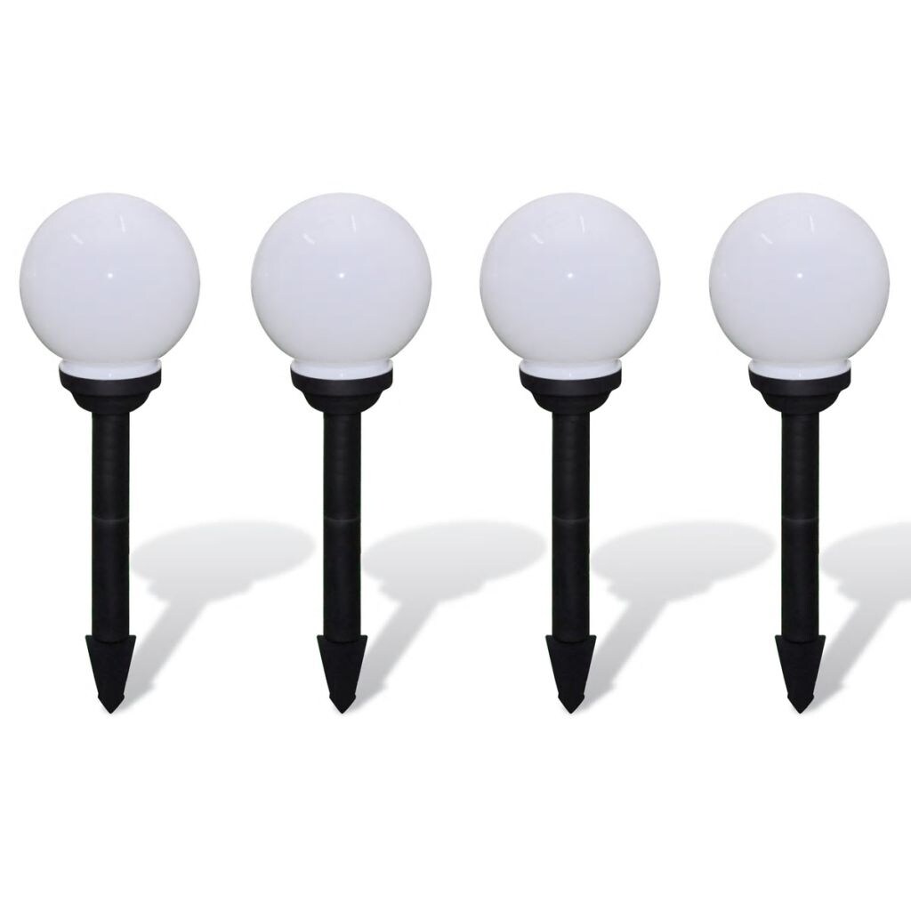 vidaXL Outdoor Pathway Lamps 4 pcs LED 5.9