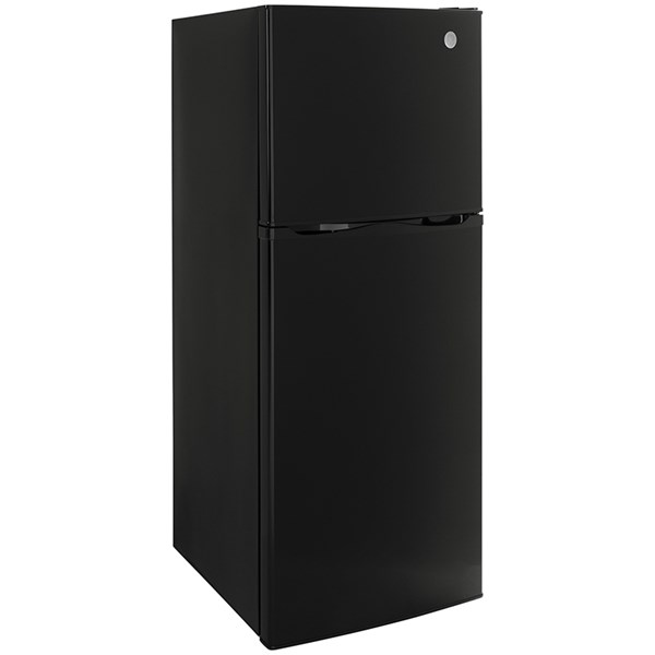 9.8 cu ft Top Freezer Black Refrigerator - Mycitystee