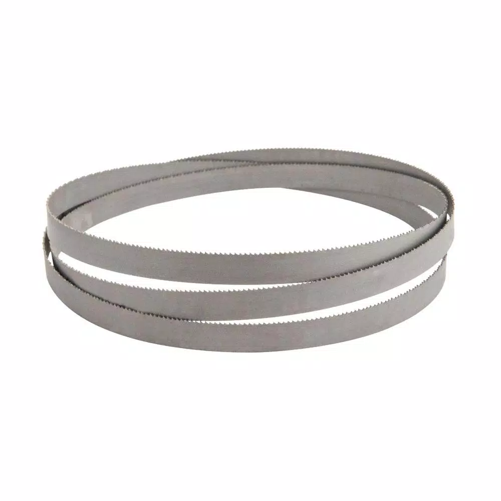 POWERTEC 80 in. x 1/2 in. x 14 TPI Bi-Metal Bandsaw Blade for Soft/Non-Ferrous Metal and#8211; XDC Depot - Mycitystee