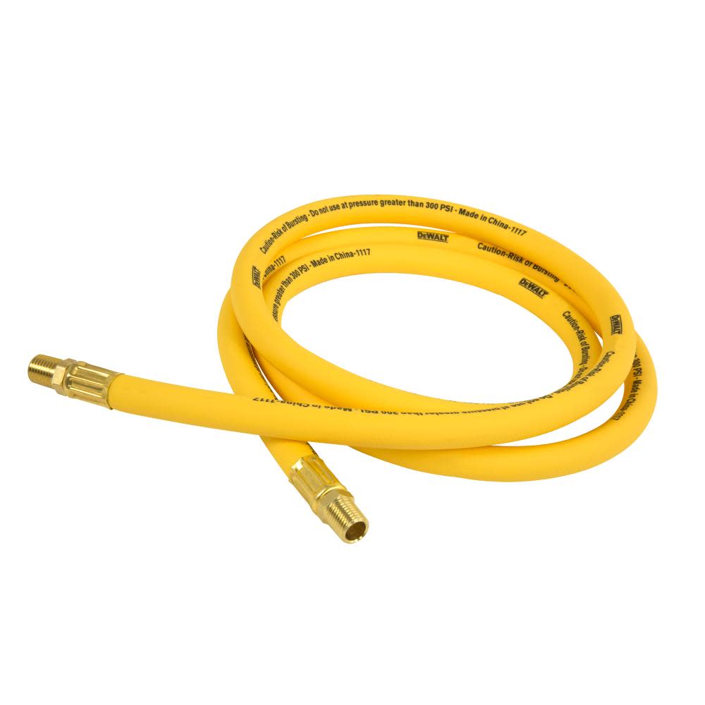 DEWALT 1/2 in. x 6 ft. Premium Hybrid Lead-in Air Hose DXCM012-0226 from DEWALT - Mycitystee