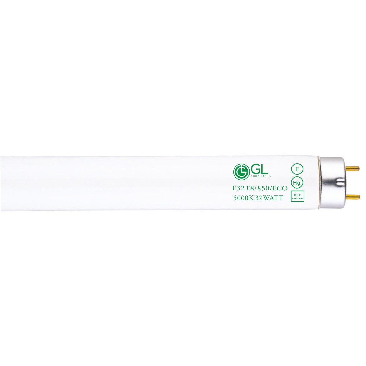 Goodlite F32T8/850/ECO 32W 48-inch T8 Fluorescent Tube Lights Super White 5000k (Pack of 30) - Mycitystee