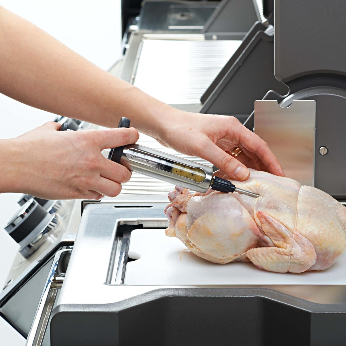 Napoleon Stainless Steel Marinade Injector - Mycitystee