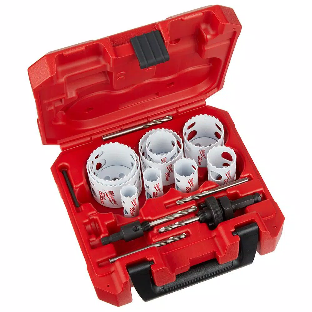 Milwaukee Hole Dozer General Purpose Bi-Metal Hole Saw Set (17-Piece) and#8211; XDC Depot - Mycitystee