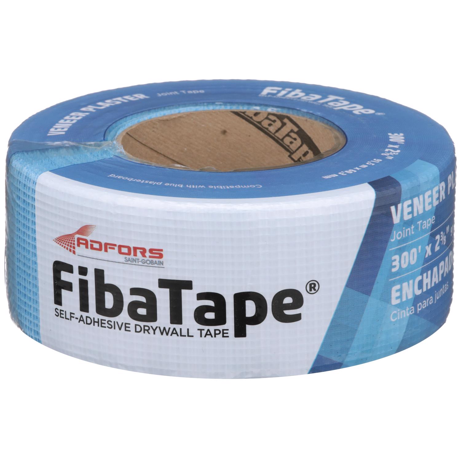 Saint-Gobain ADFORS FibaTape 300 ft. L X 2-3/8 in. W Fiberglass Mesh Blue Self Adhesive Veneer Plast - Mycitystee