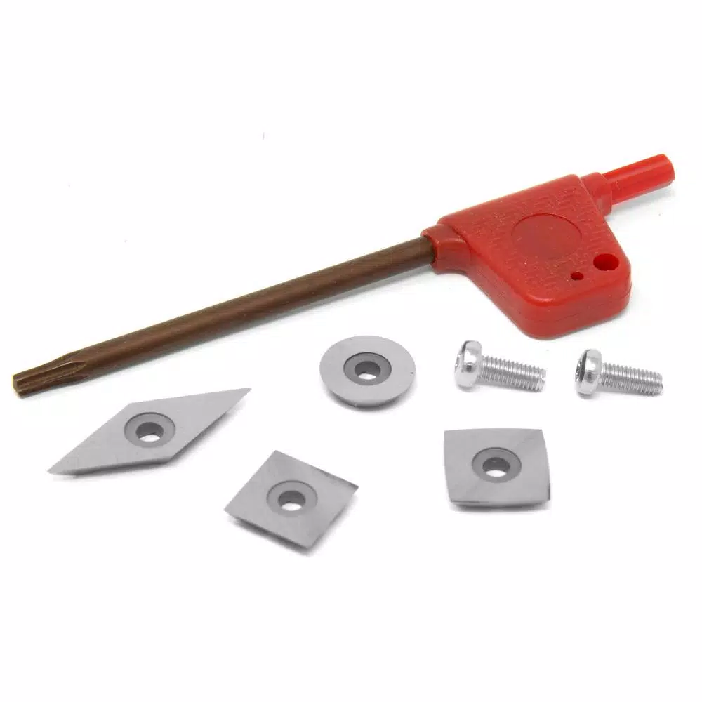 WEN Carbide Chisel Cutter Tips for Indexable Wood Turning Chisels (4-Piece) and#8211; XDC Depot - Mycitystee