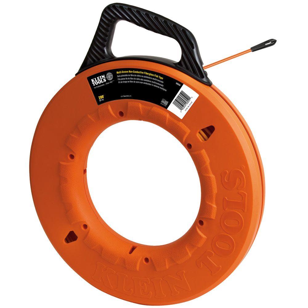 Grooved Fiberglass Fish Tape 200 Ft - Mycitystee