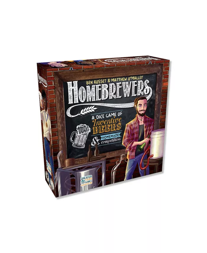 MasterPieces Puzzles Greater Than Games Homebrewers - A Dice Game Of Inventive Beers Homemade Competition - Mycitystee