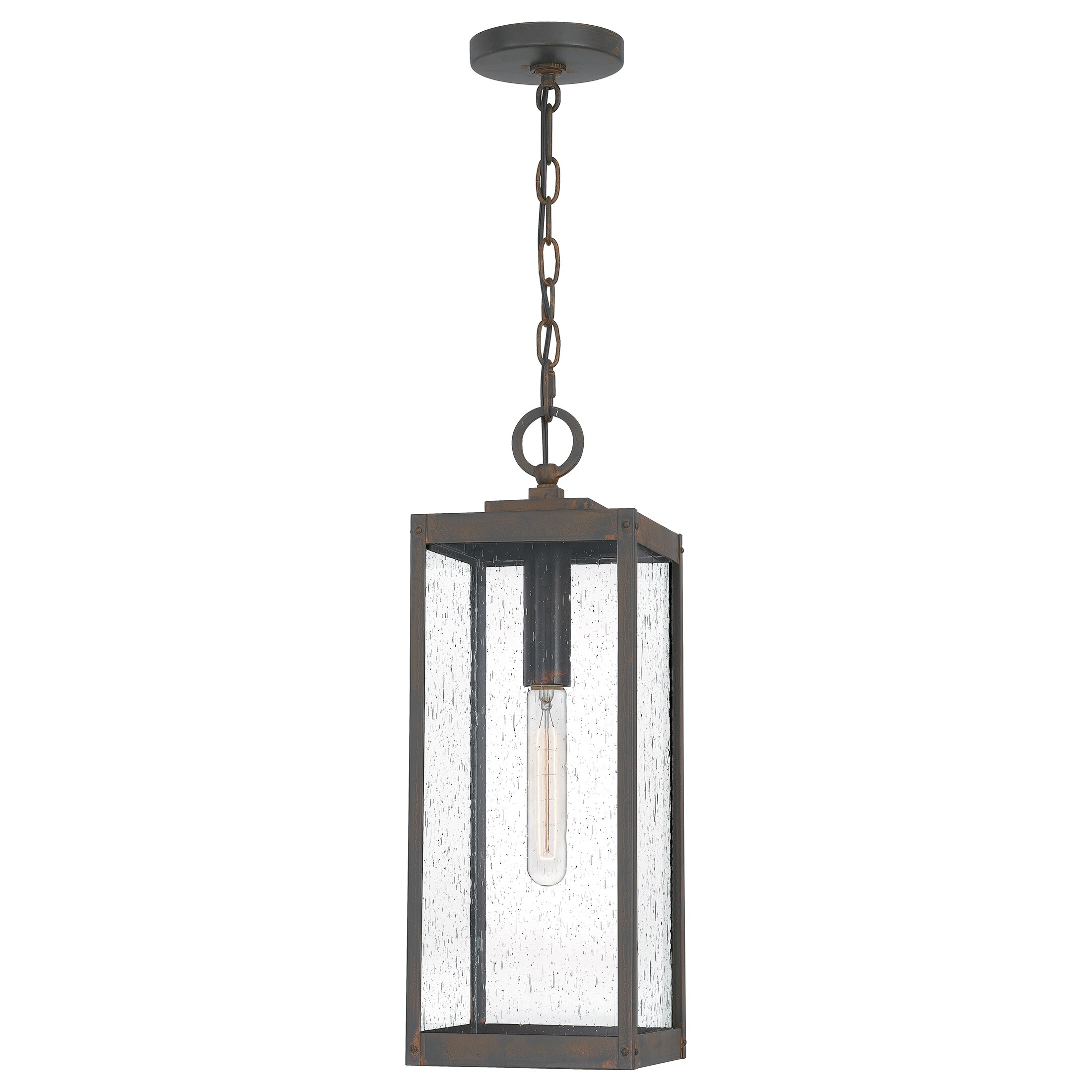 Quoizel Westover Industrial Bronze 1-light Outdoor Hanging Lantern - Mycitystee