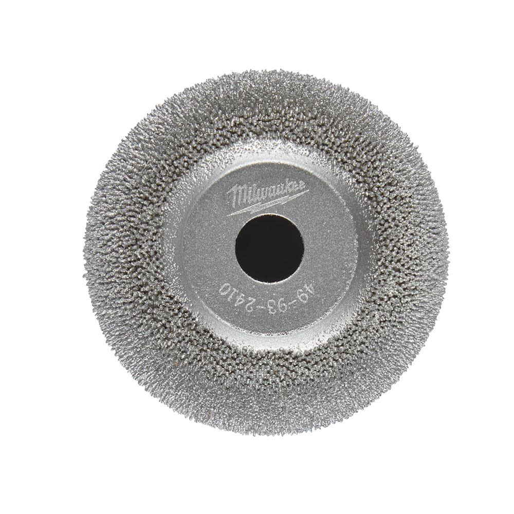 Milwaukee 2 Flared Contour Buffing Wheel for M12 FUEL Low Speed Tire Buffer - Mycitystee