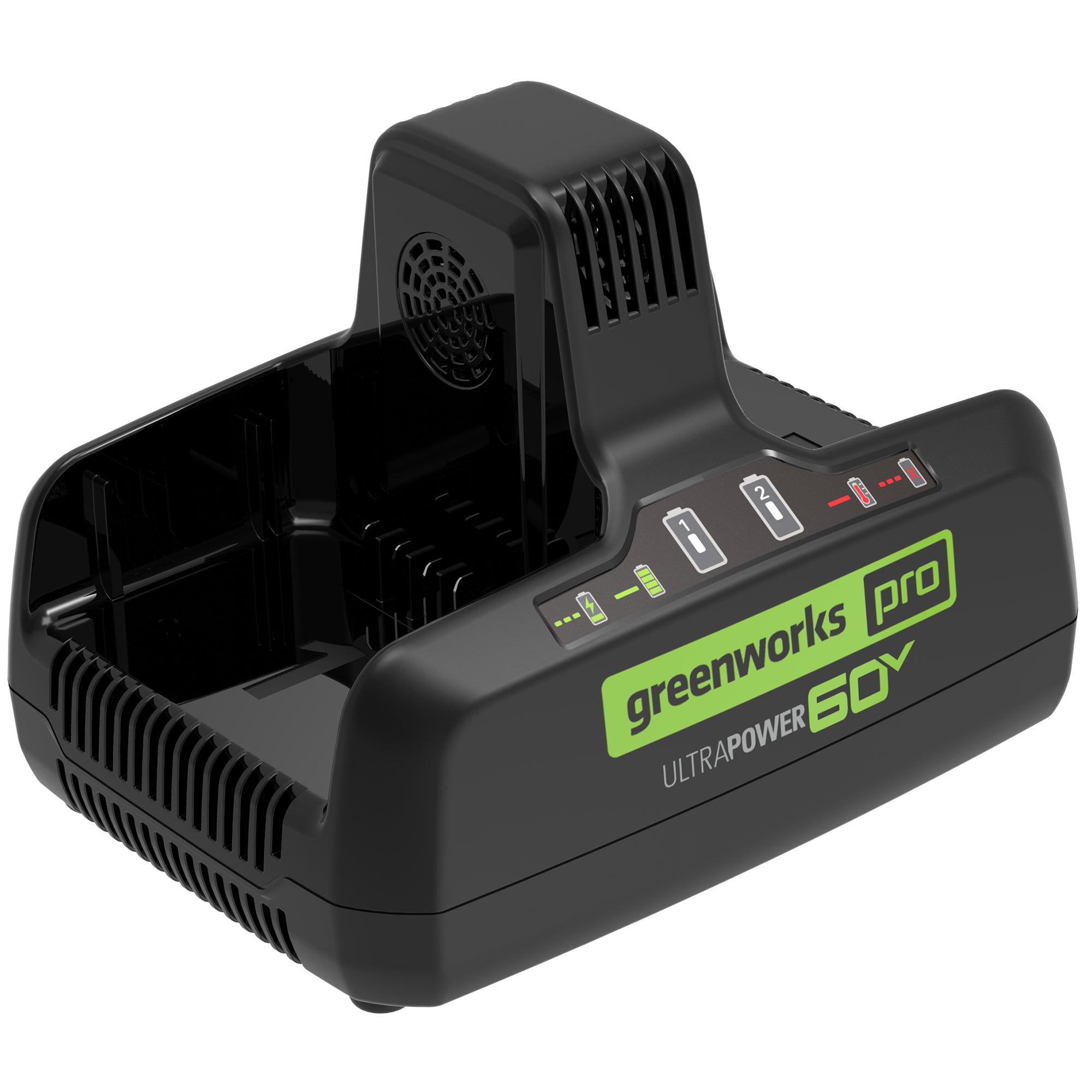 60V 10 Amp UltraPower Dual-Port Charger | Greenworks Tools - Mycitystee