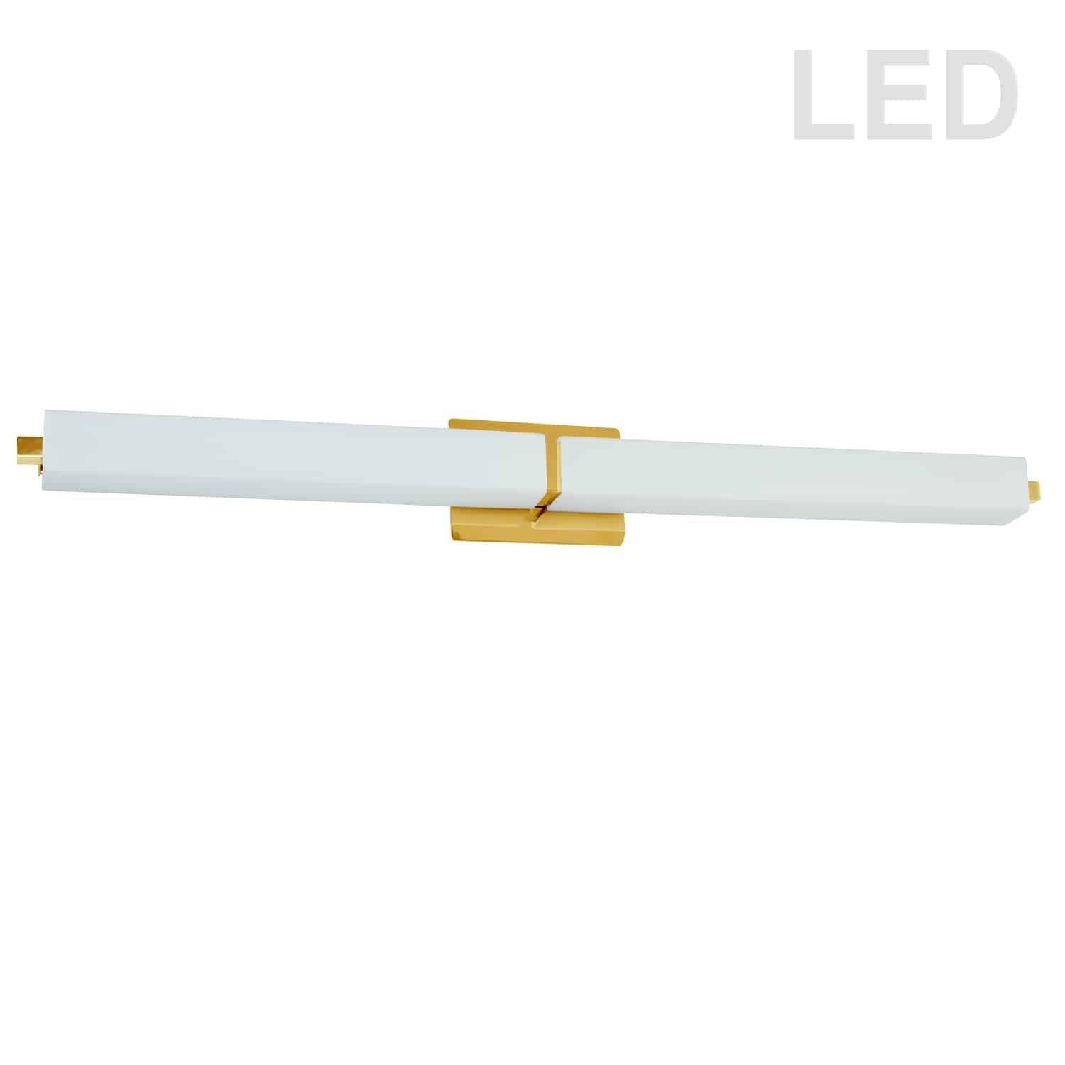 Dainolite 51W Contemporary Aged Brass Luxury Vanity Lights - Mycitystee