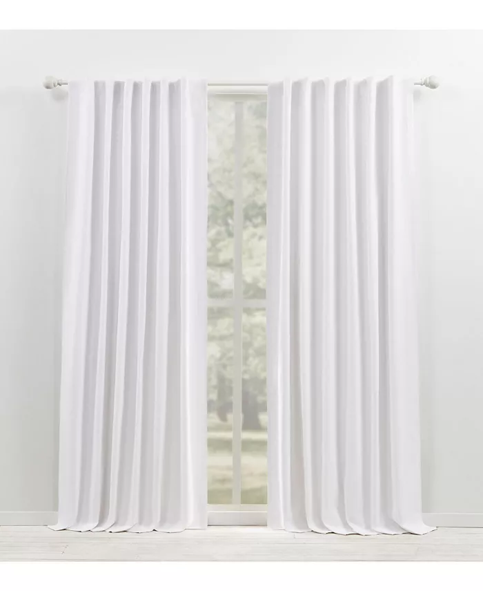Lauren Ralph Lauren Waller Blackout Solid Back Tab Rod Pocket Curtain Panel， 52