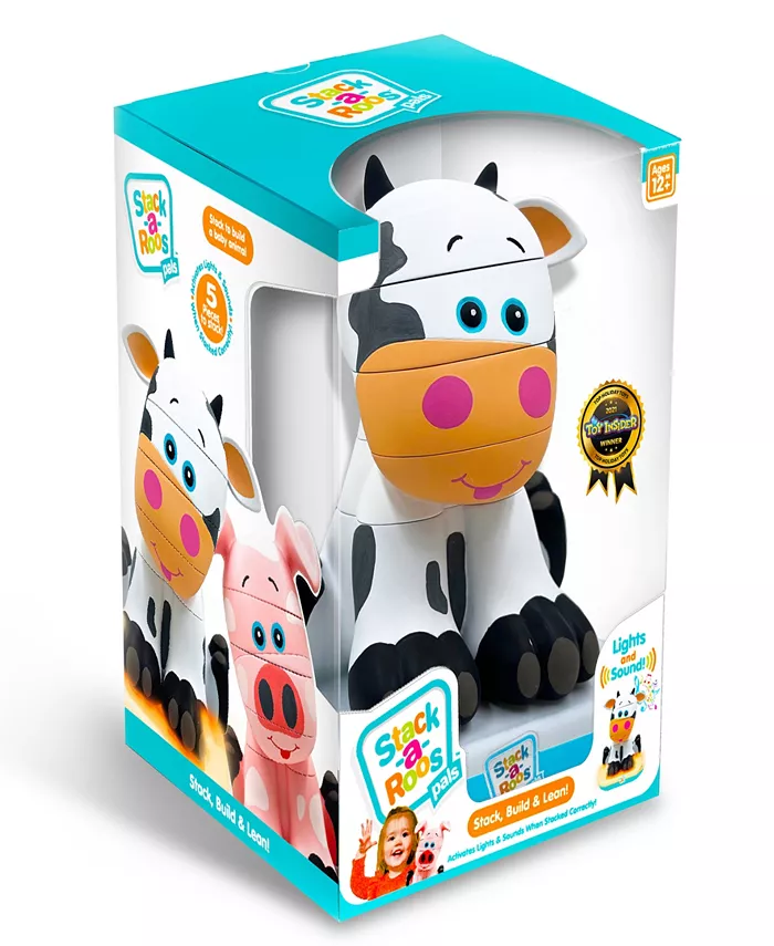 Stack-a-Roos Pals Baby Cow - Mycitystee