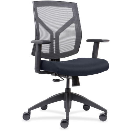 Lorell Mesh Back/Fabric Seat Mid-Back Task Chair (83111A204) - Mycitystee