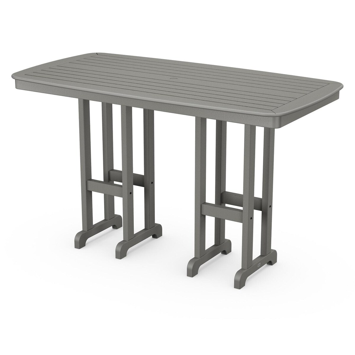 POLYWOOD Nautical 37 X 72-Inch Bar Table - Mycitystee