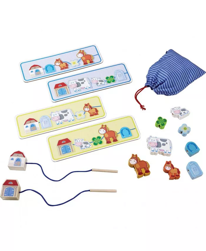 Haba On the Farm Threading Game - Mycitystee