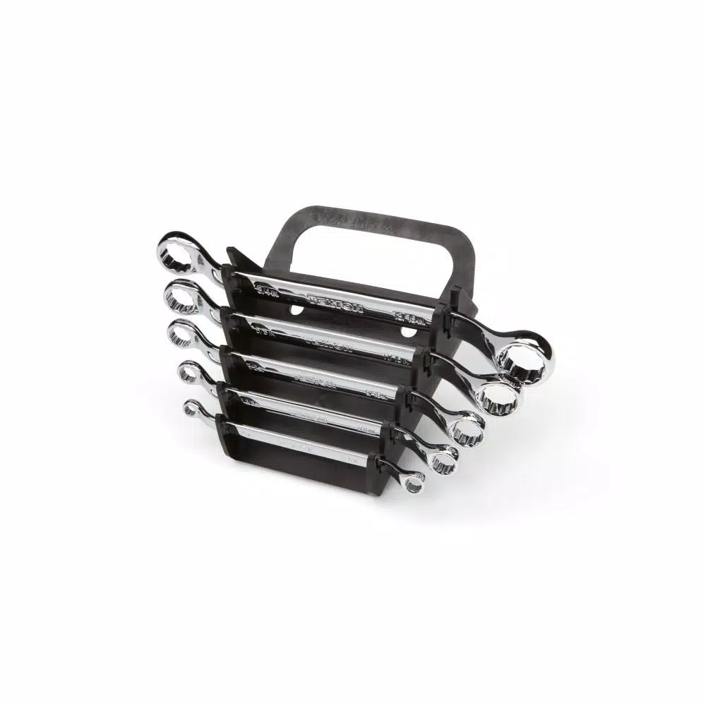 TEKTON 1/4-13/16 in. 45° Offset Box End Wrench Set (5-Piece) and#8211; XDC Depot - Mycitystee