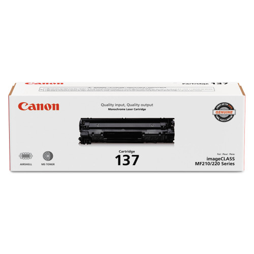 Canon 9435B001 (137) Toner， 2，400 Page-Yield， Black - Mycitystee