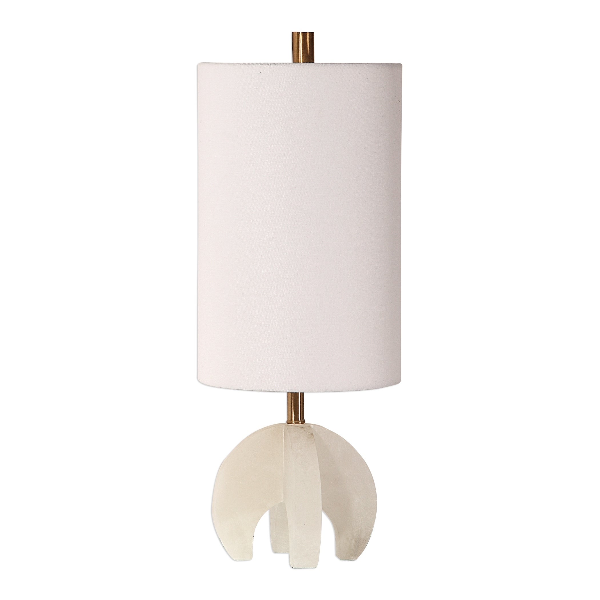 Uttermost Alanea Plated Brushed Nickel 1-light Buffet Lamp - Mycitystee