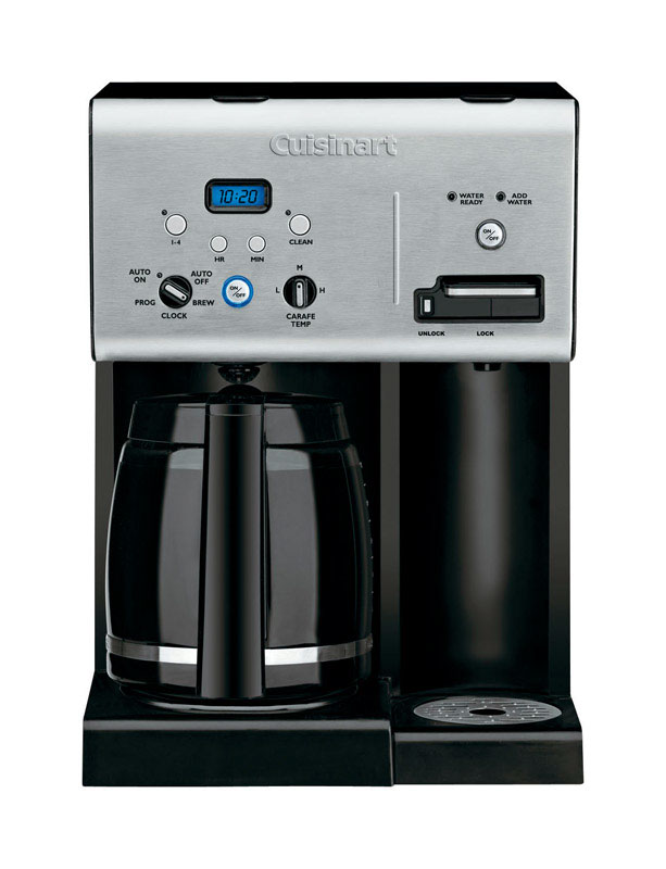 Cuisinart Coffee Plus 12 cups Black/Silver Coffee Maker - Mycitystee