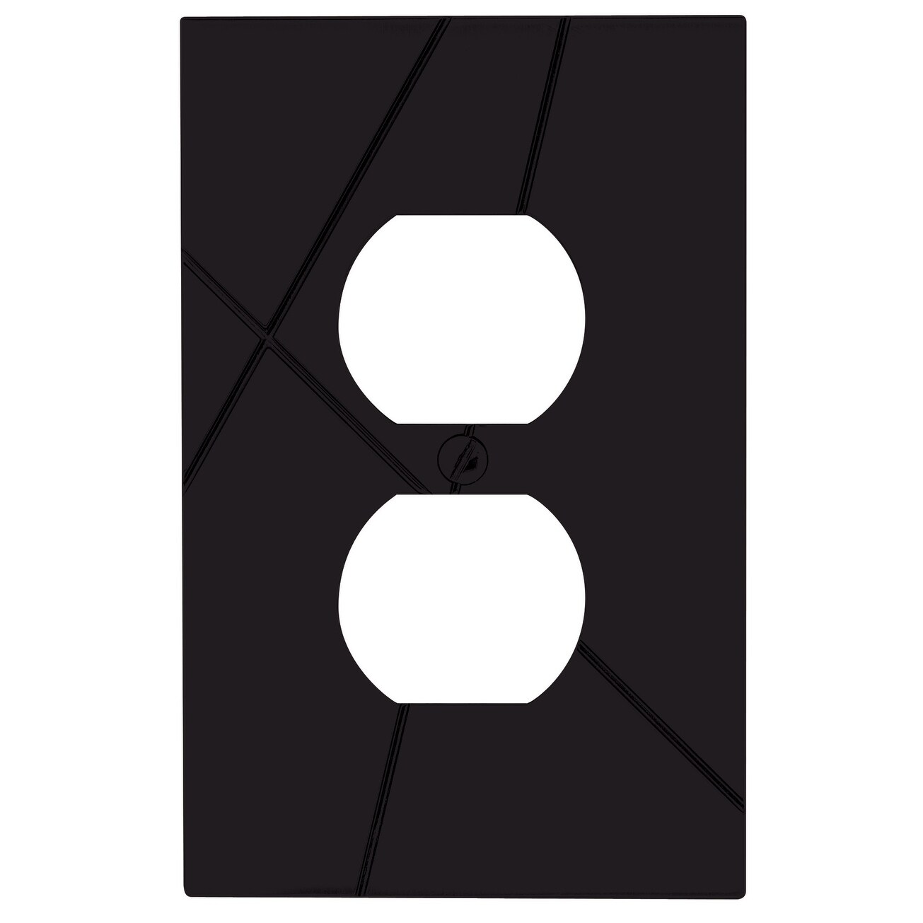 Atlas Homewares NSOP Modernist Outlet Plate - Mycitystee