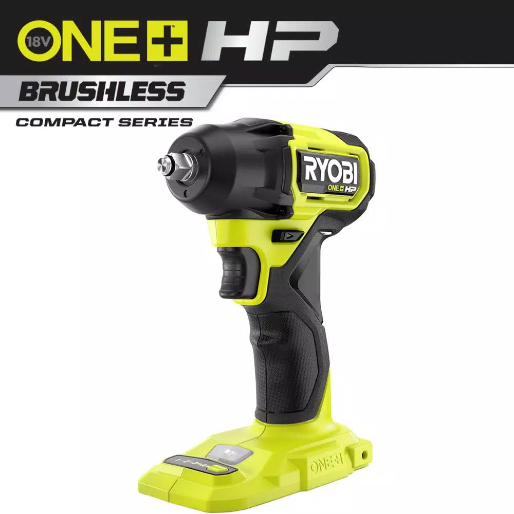 RYOBI ONE+ HP 18V Brushless Cordless Compact 3/8 in. Impact Wrench (Tool Only) and#8211; XDC Depot - Mycitystee