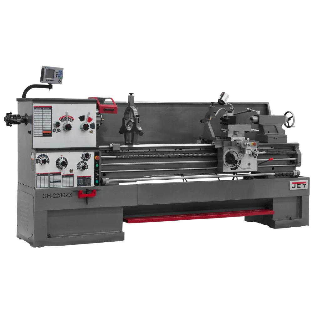 JET GH-26120ZH with Newall DP700 DRO Metalworking Lathe 321891 from JET - Mycitystee