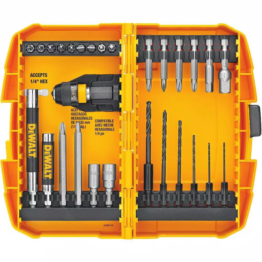 DEWALT Rapid Load Black Oxide Drill Bit Set (28-Piece) and#8211; XDC Depot - Mycitystee
