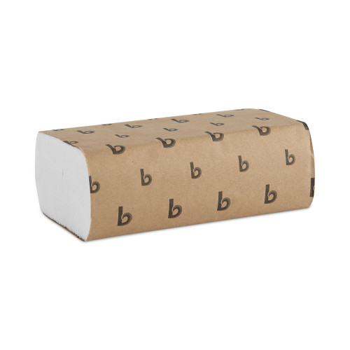 Boardwalk Multifold Paper Towels， 1-Ply， 9 x 9.45， White， 250 Towels/Pack， 16 Packs/Carton (6200) - Mycitystee