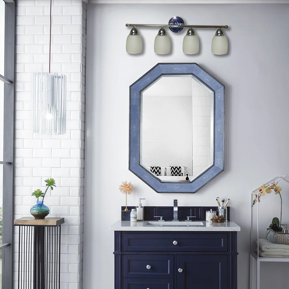 Batholomew 4-Light Dimmable Chrome Finish Vanity Light - Mycitystee