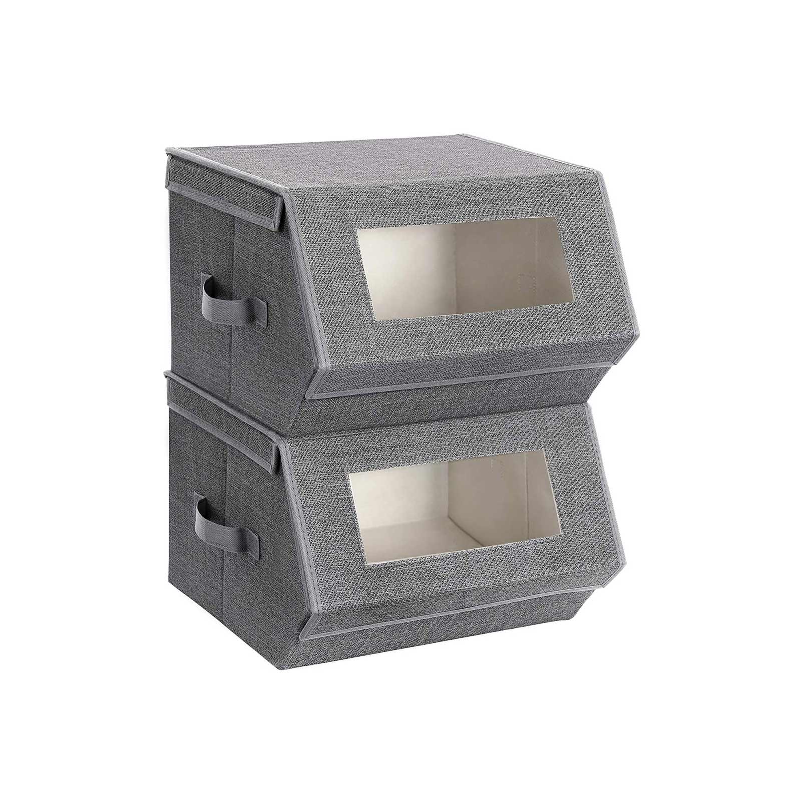 SONGMICS Transparent Windows Storage Bins - Mycitystee