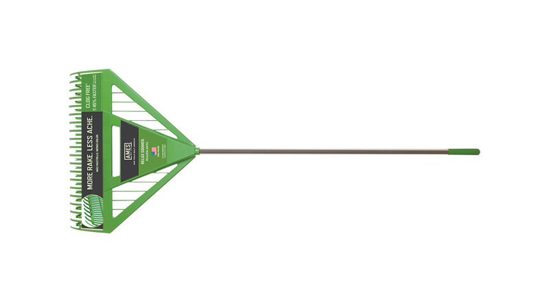 Ames 71 in. 39 Tine Poly Leaf Rake Steel Handle - Mycitystee