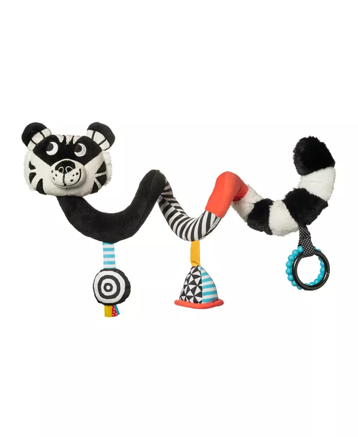 Manhattan Toy Company Wimmer-Ferguson Tiger Spiral Crib and Travel Toy with Rattle， Discovery Mirror and Teethers - Mycitystee