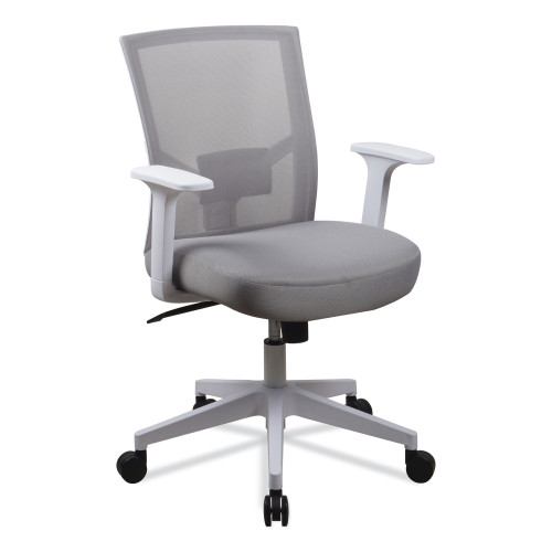 Workspace by Alera Mesh Back Fabric Task Chair， Supports Up to 275 lb， 17.32