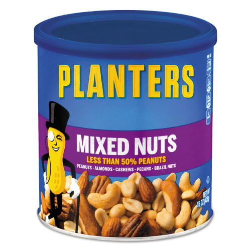Planters Mixed Nuts， 15 oz Can (01670) - Mycitystee