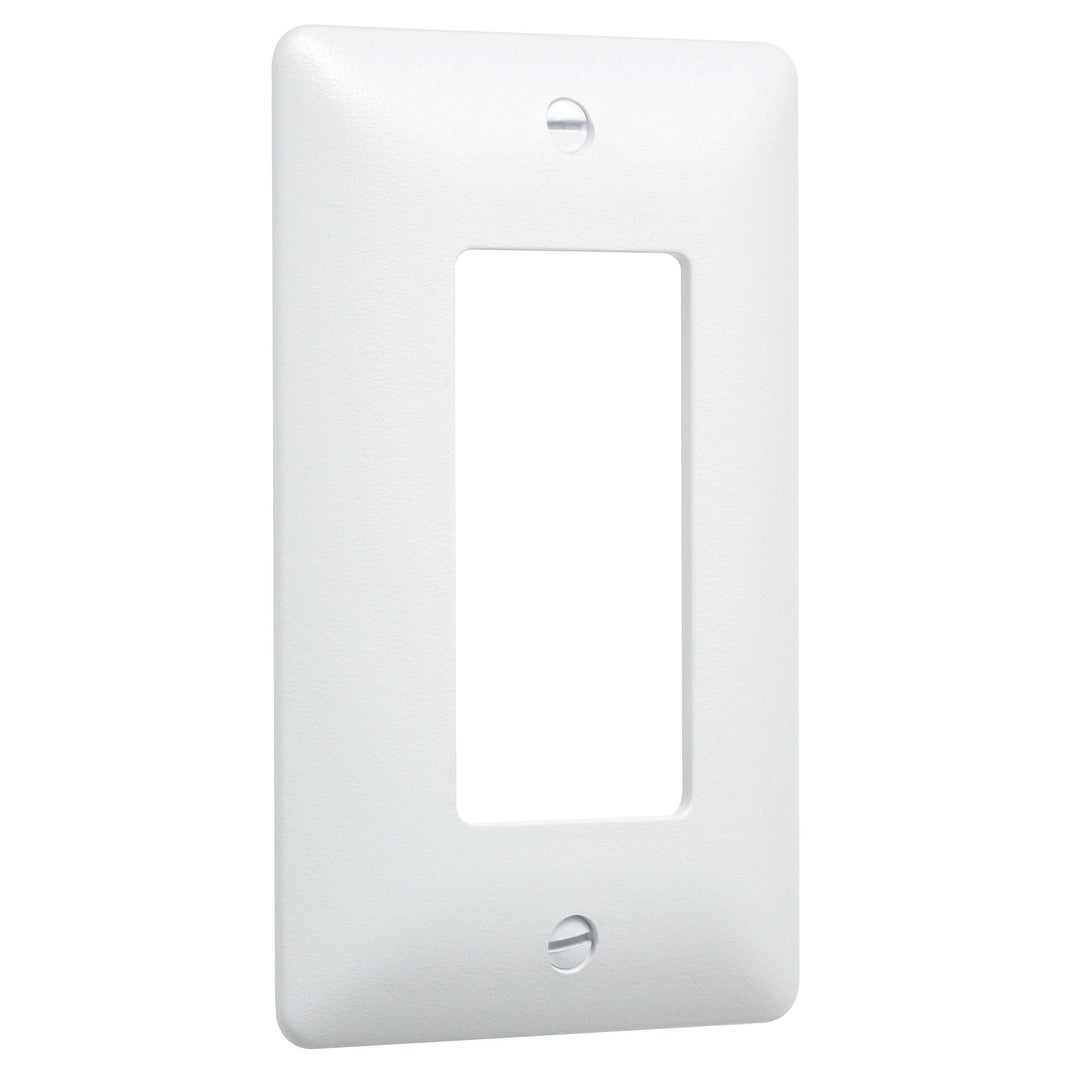 TayMac 5000 Masque 1 Gang Rocker / GFI Wall Plate - White - Mycitystee