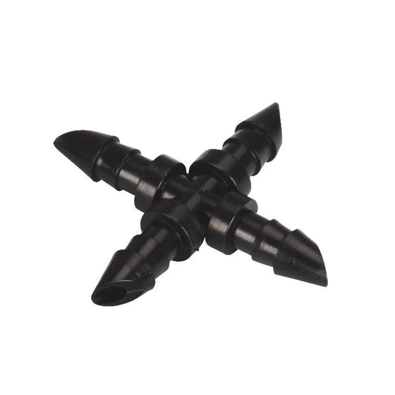 Raindrip 1/4 in. Barbed Drip Irrigation Cross 5 pk - Mycitystee