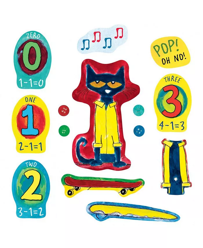 Little Folk Visuals Four Groovy Buttons Felt Set - 14 Pcs - Mycitystee