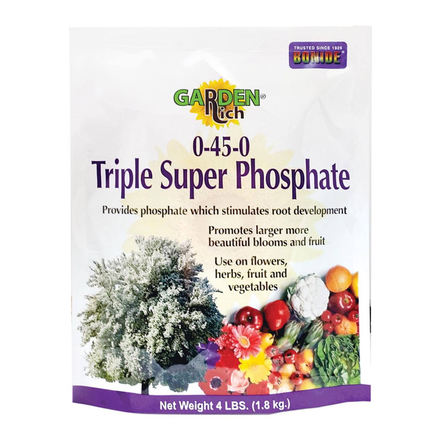 Bonide Garden Rich Granules Plant Food 4 lb - Mycitystee