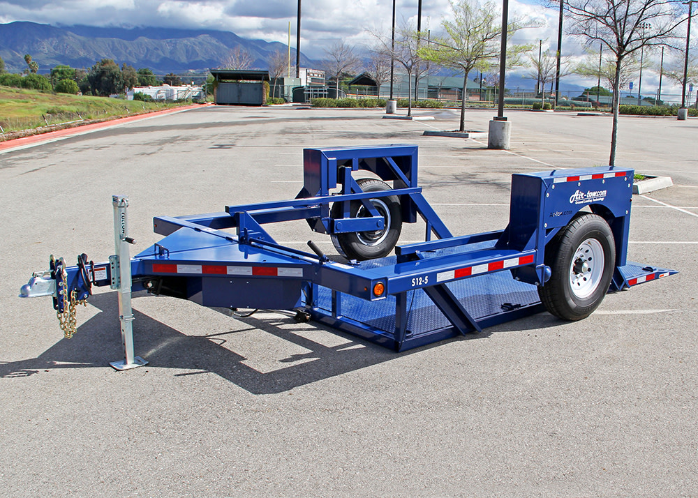 Air-tow 12' Drop Deck Flatbed Trailer 75