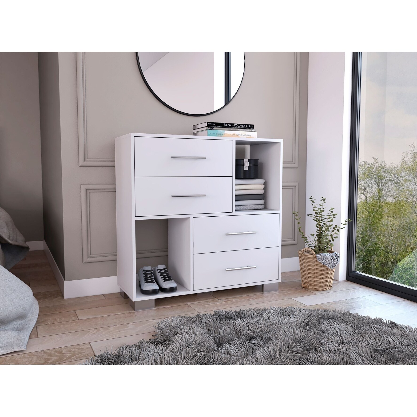 Boahaus Bertha Dresser (White) - - 36266532 - Mycitystee